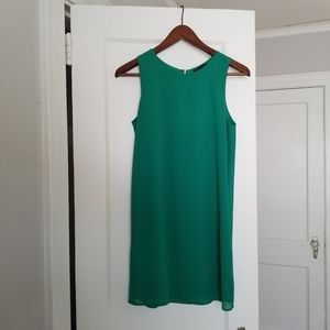 Green Shift Dress KLD Signature